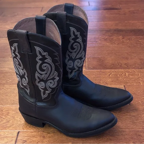 Double H Oil Resistant Brown Leather Soft Toe Cowboy Work Boots DH3255 MENS 11D
